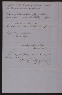 An Act in Addition to an Act to Incorporate, 1850 (page 2)